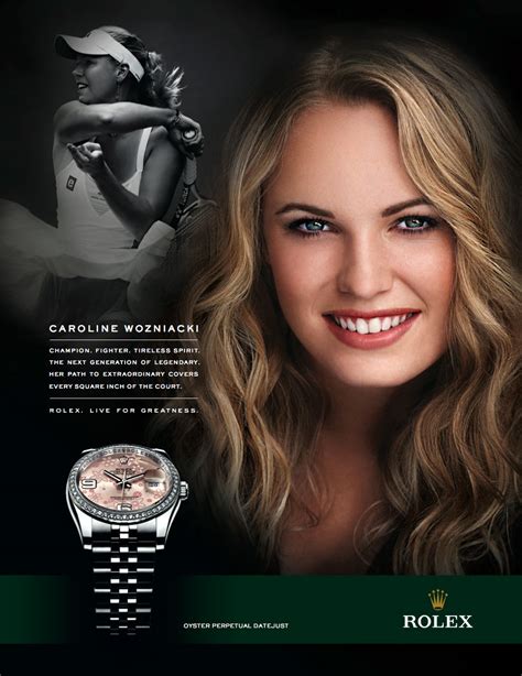 rolex women advertise